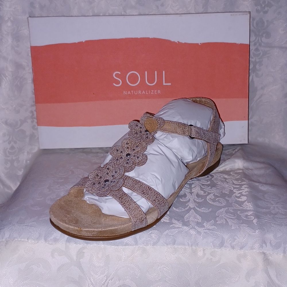 COPY - Alivia, rose gold sandals
